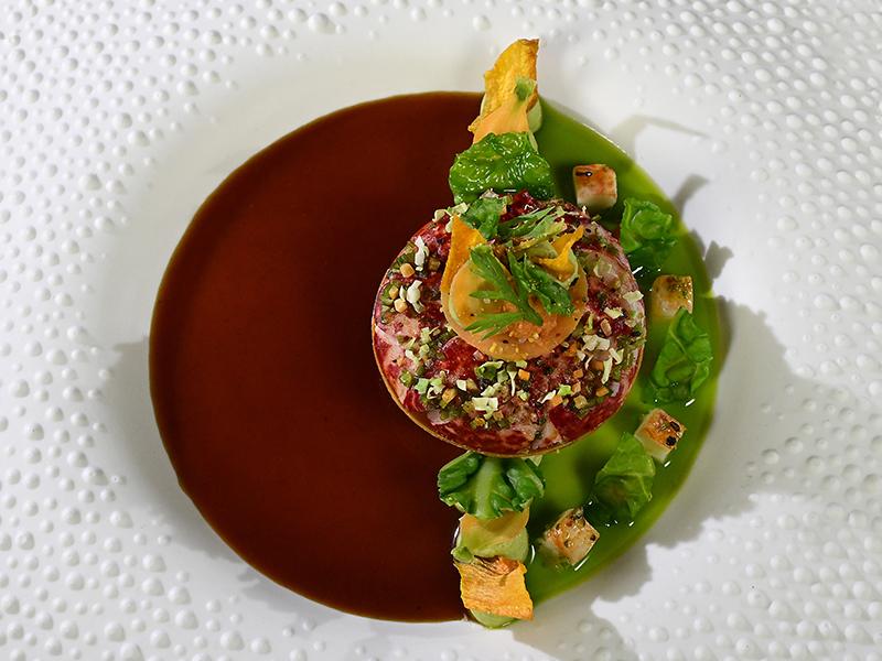Tartelette de Homard bleu
