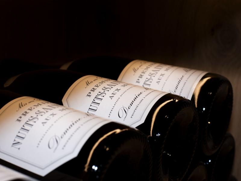 The wine cellar