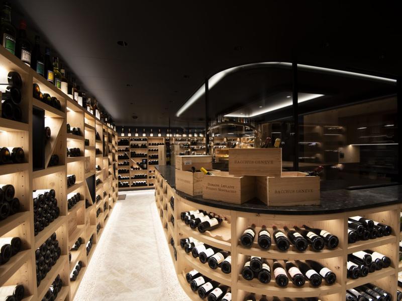 The wine cellar
